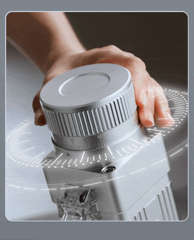 Coffee Grinder-Electric 55MM Espresso Cone burr Stepless Fineness Adjustment Cold Brew Bean Grinder STARSEEKER E55Pro