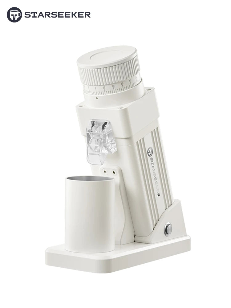 Coffee Grinder-Electric 55MM Espresso Cone burr Stepless Fineness Adjustment Cold Brew Bean Grinder STARSEEKER E55Pro
