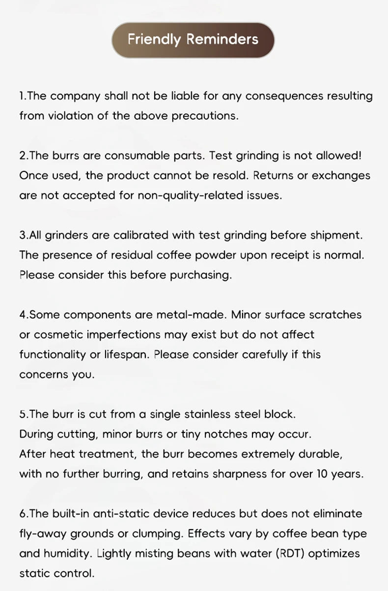 Coffee Grinder-Electric 55MM Espresso Cone burr Stepless Fineness Adjustment Cold Brew Bean Grinder STARSEEKER E55Pro