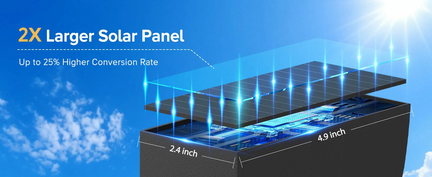 LED Solar Pathway Lights-Bright LED Solar Lights, Outdoor Pathway Lights, IP65 Waterproof, Solar Garden Lights Yard Driveway Walkway