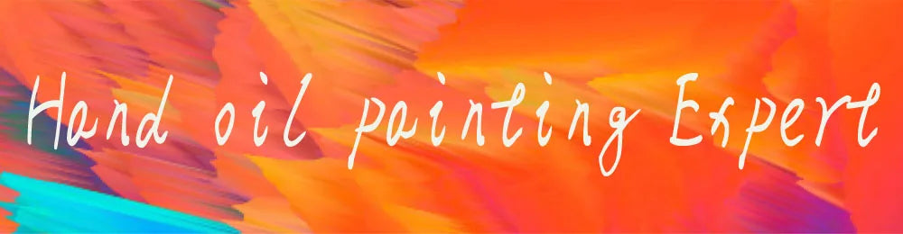 Abstract Oil Painting On Canvas-Handmade, Texture Wall Art, Pattern B-Blue And Off-White