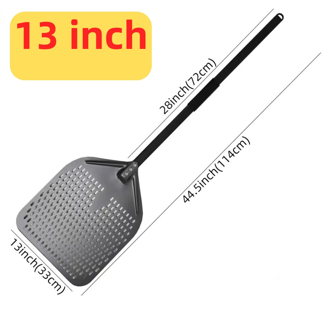 Home Kitchen: Pizza Shovel: Big Perforated Shovel Paddle - Multiple Sizes from 10 to 16 Inch