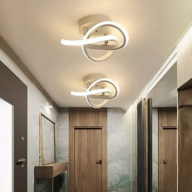 LED Ceiling Lights-Strip Aisle, Modern Lamps, Minimalist Living Room, Balcony, Entrance, Staircase, Led Luster Fixtures