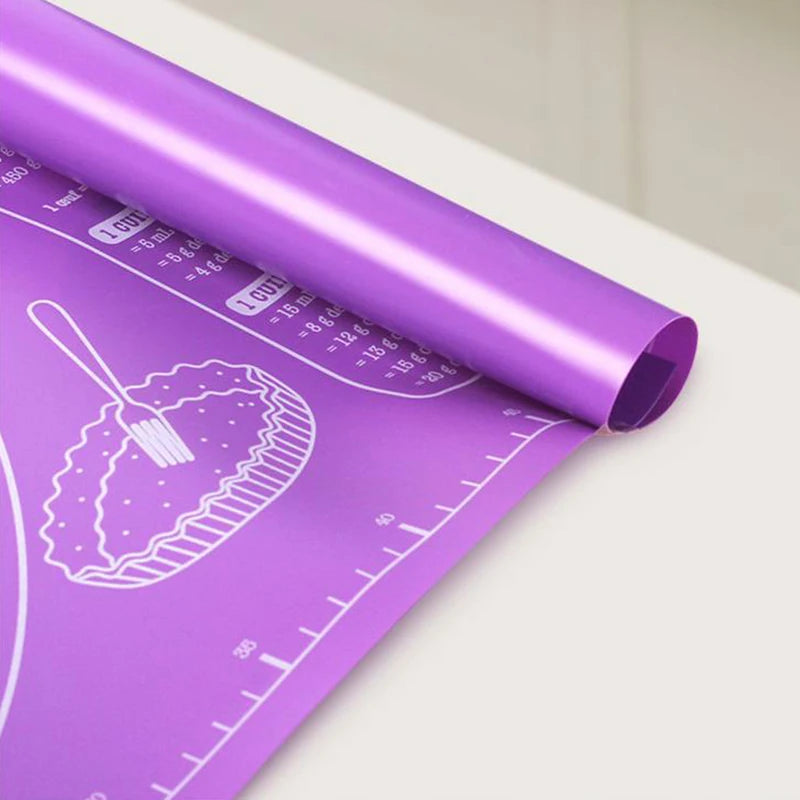 Kitchen Accessories-Silicone Baking Mats, Sheet Pizza Dough, Non-Stick, Maker Holder Pastry Kitchen Accessories, Cooking Tools Utensils, Bakeware Gadget
