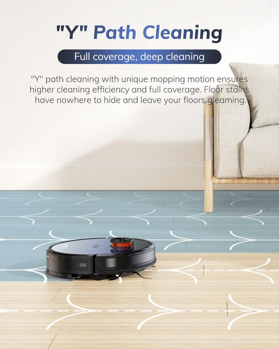Vacuum - LDS Robot Vacuum Cleaner with ILIFE T10s – Powerful 3000Pa Suction & Remote App
