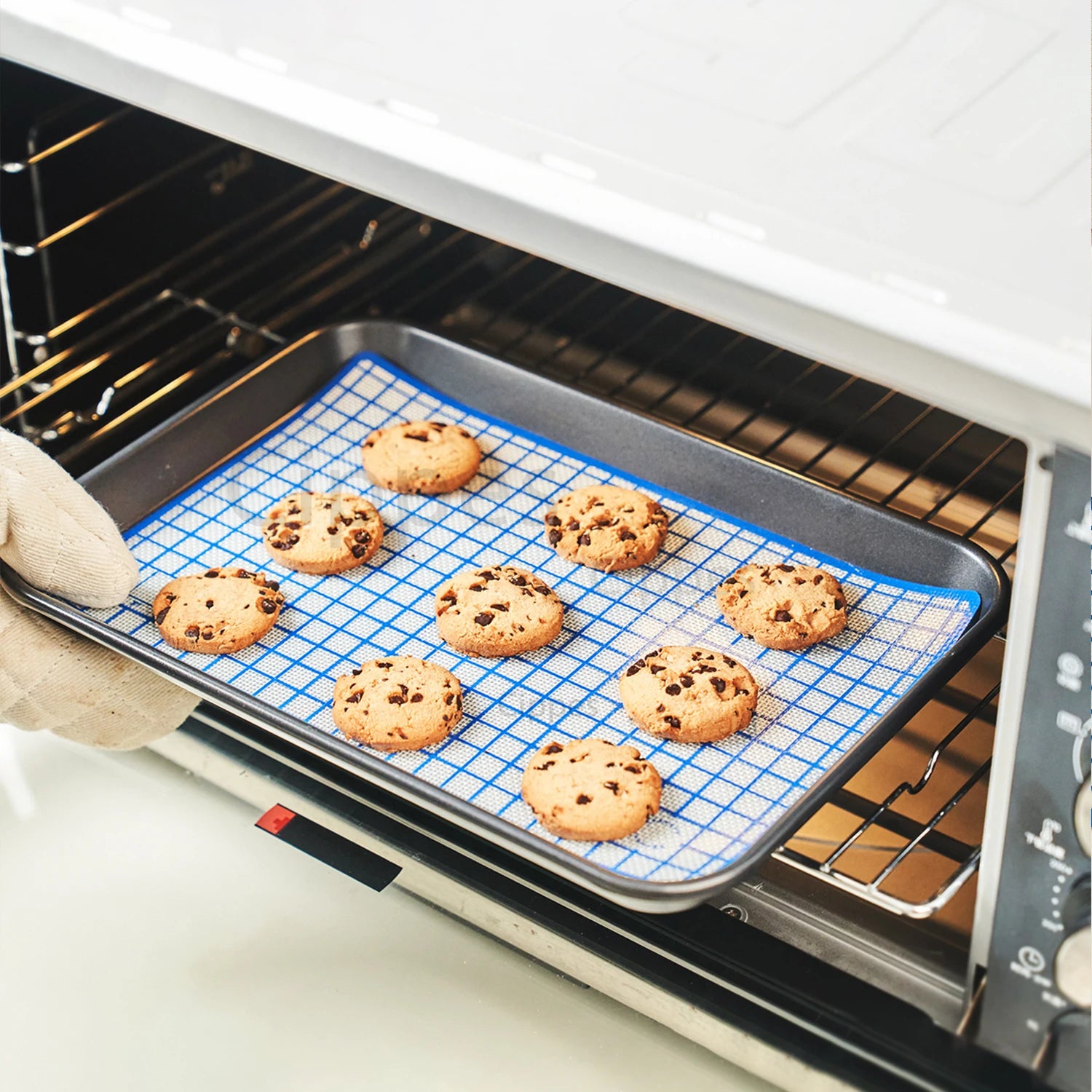 Baking Mat, Non-Stick, Reusable, Silicone–for Oven, 2 Sizes 30/42cm, Heat Resistant, Bakeware Sheets - 1PC, 2PCS
