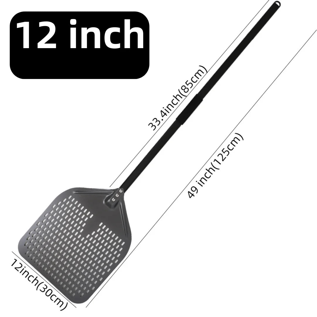 Home Kitchen: Pizza Shovel: Big Perforated Shovel Paddle - Multiple Sizes from 10 to 16 Inch