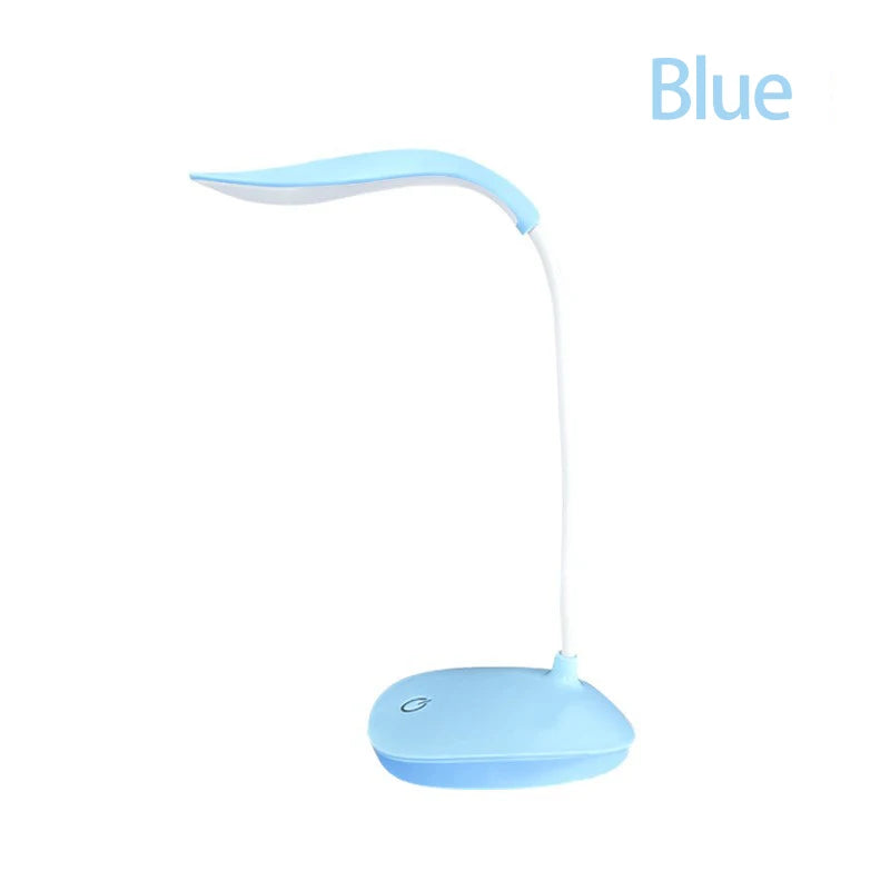LED Desk Lamp - USB Charging – Portable Touch Control Reading Light with Eye-Caring Features