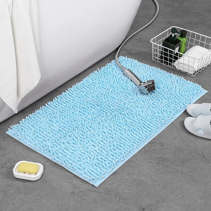 Home Decor: Floor Mat: Bath Mat - Ultra-Soft Chenille - 6 Colors 16x24in (40x60cm)