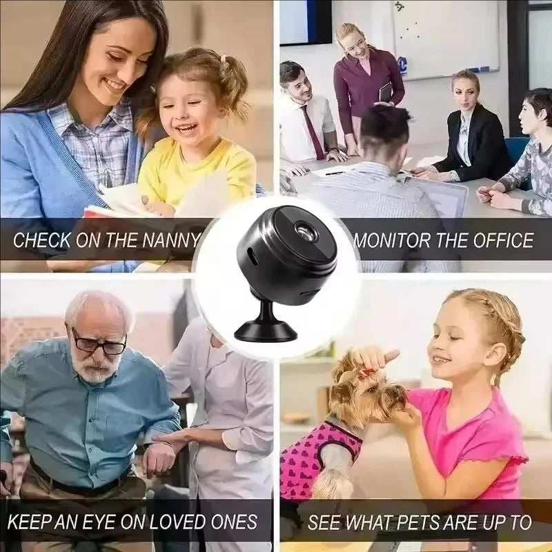 Wireless-WiFi Camera, A9 Mini Video Recorder, Security Monitoring, Intelligent Home Security