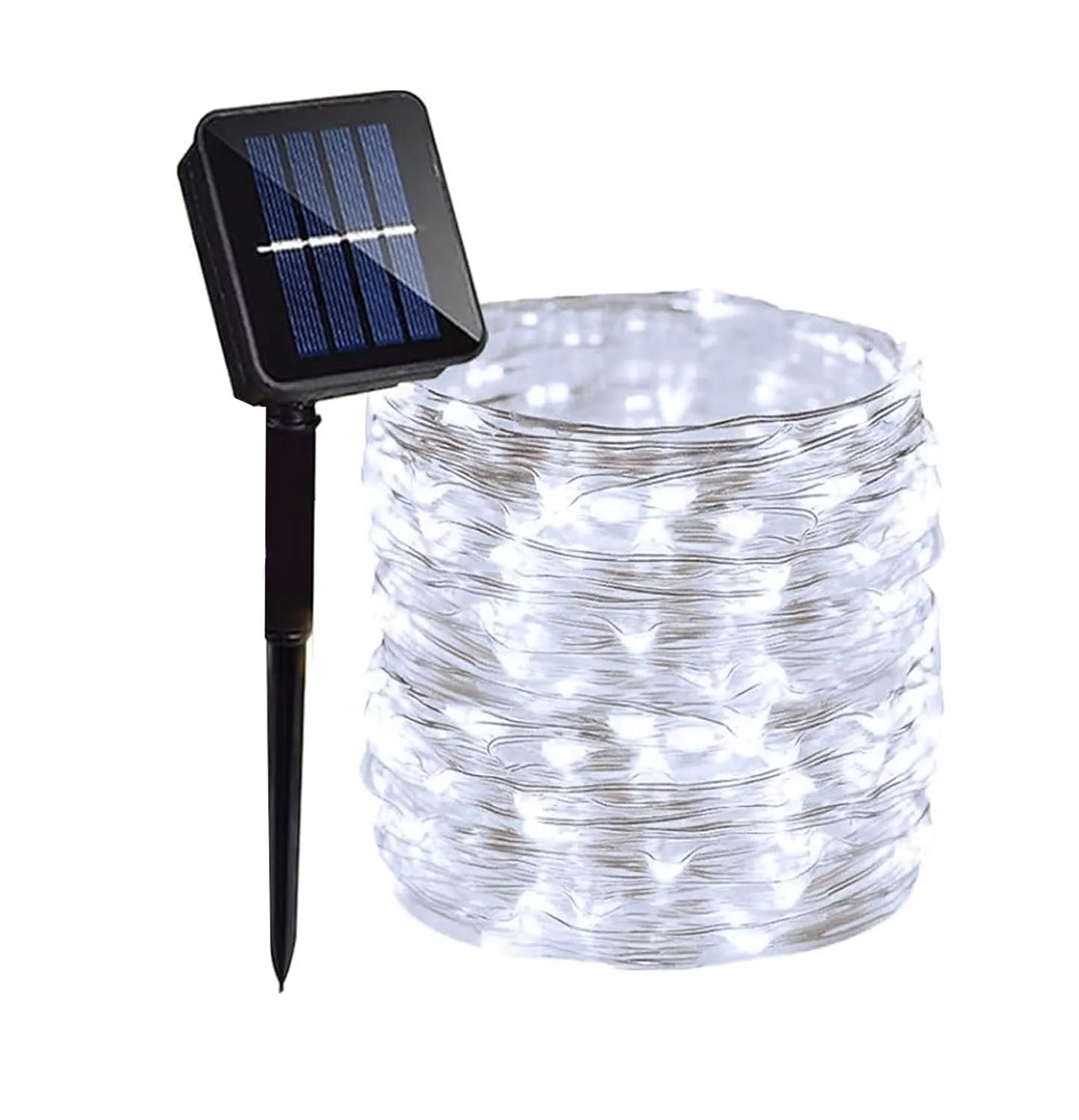 400 LED Solar-Powered Copper String Lights (4PCS) – Perfect for Christmas, Parties & Garden Decoration
