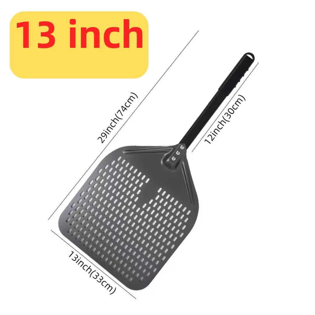 Home Kitchen: Pizza Shovel: Big Perforated Shovel Paddle - Multiple Sizes from 10 to 16 Inch