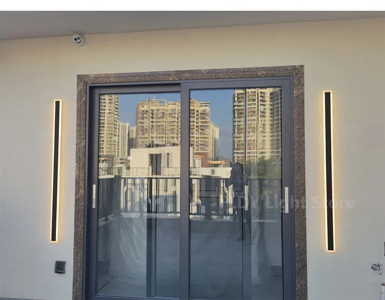 LED Wall Lamp-IP65 Waterproof, Long LED Lamp, Outdoor Wall Lamp, balcony, corridor, staircase, entrance, garden light