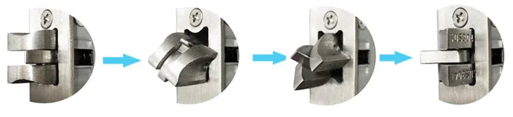 Electronic Door Lock-3D Face Recognition, Unlock Digital Door Lock With Camera FIngerprint Password Unlock Keyless