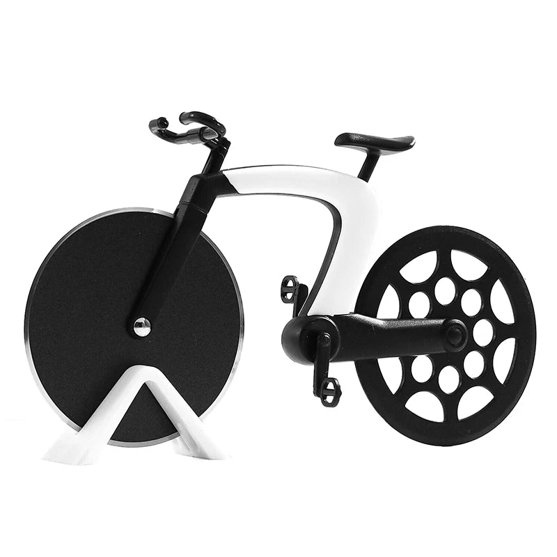 Pizza Cutter-Stainless Steel, Bicycle Shape, Wheel Bike Roller, Pizza Slicer, Pizza Cutting, Kitchen Tools