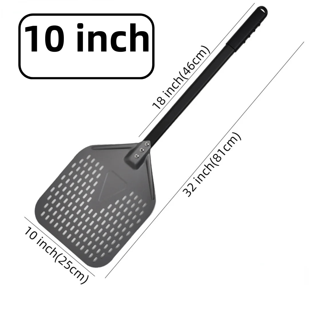 Home Kitchen: Pizza Shovel: Big Perforated Shovel Paddle - Multiple Sizes from 10 to 16 Inch