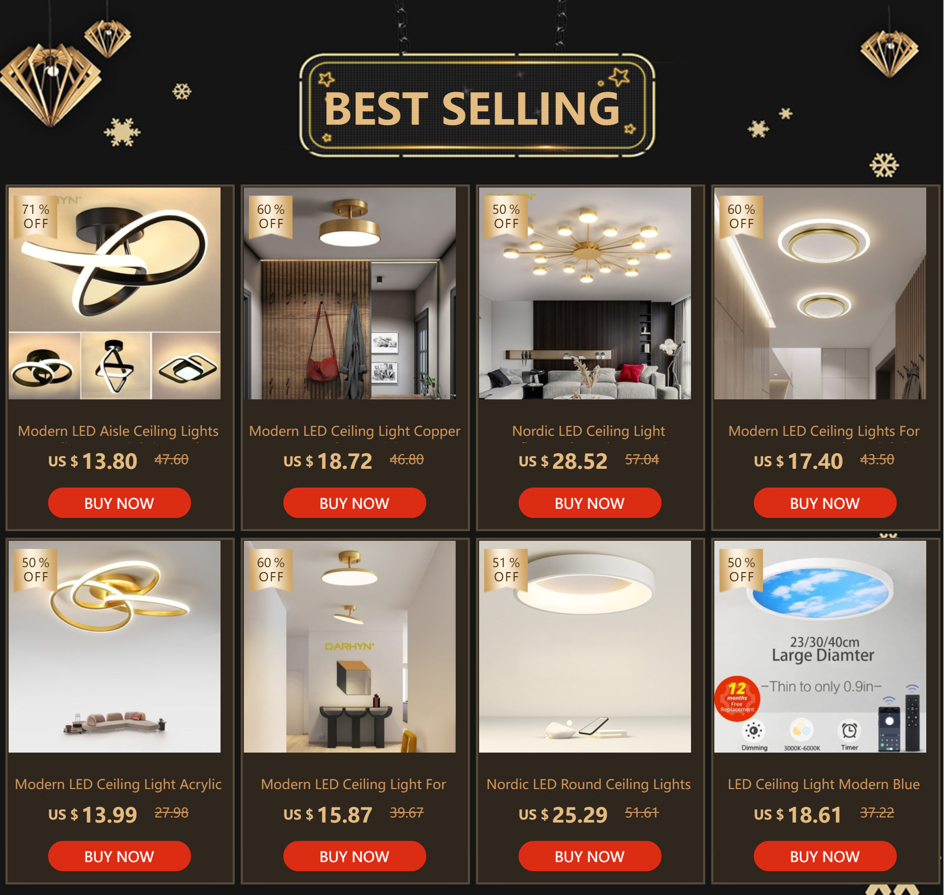 LED Ceiling Lights-Strip Aisle, Modern Lamps, Minimalist Living Room, Balcony, Entrance, Staircase, Led Luster Fixtures