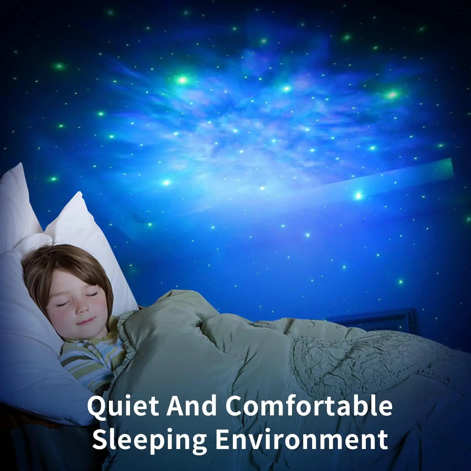LED Projector - Astronaut Galaxy – Starry Night Light with Nebula Effects for Kids' Bedroom & Parties