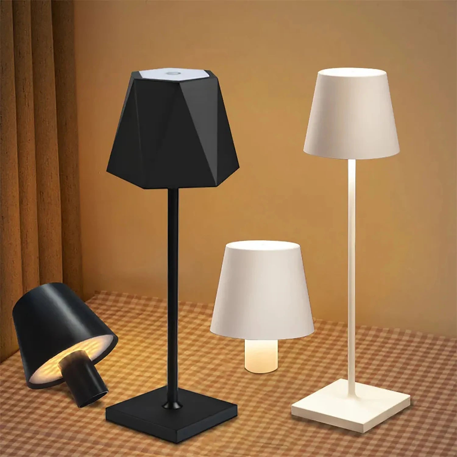 Home Decor: Lighting: LED Table Light - Cordless - USB Rechargeable - Touch Switch