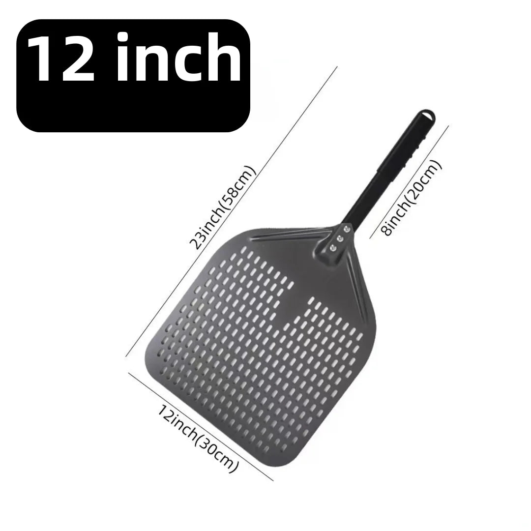 Home Kitchen: Pizza Shovel: Big Perforated Shovel Paddle - Multiple Sizes from 10 to 16 Inch