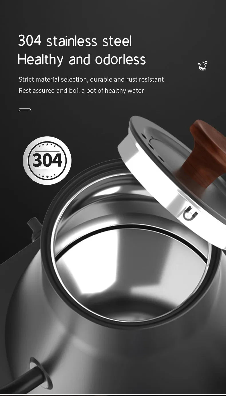 Electric Gooseneck Kettle - Intelligent 900ML – Precise Temp Control  Pot for Coffee, Tea & More