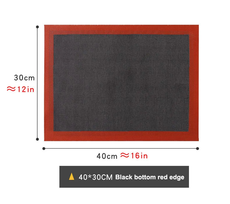 Baking Mat-Non-Stick Silicone Macaron for Bake Pans Macaroon Pastry Cookie Making Professional Grade Nonstick