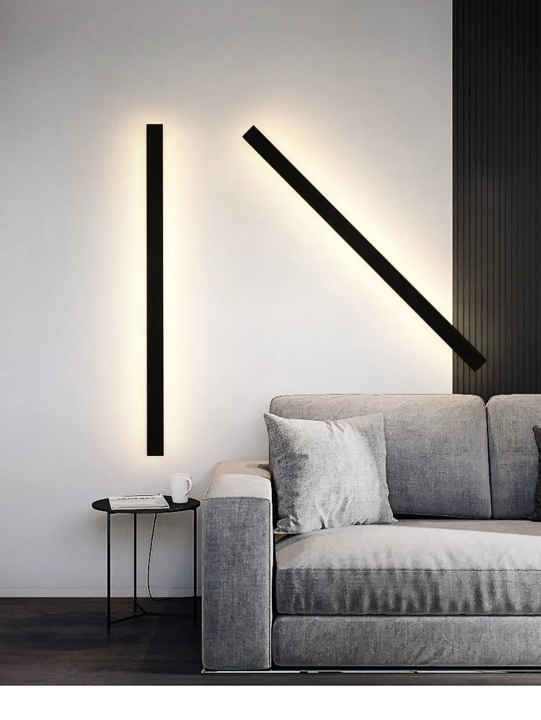 LED Strip Lighting-Outdoor Waterproof Wall Lamp LED Strip Background, Wall Lamp, Stair Garden Lamp, IP65 Wall Lights