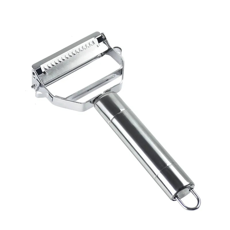 Home Kitchen: Utensil: Vegetable Peeler Stainless Steel Double-Head Peeler Multi-Function Fruit and Vegetable Peeler | Household Melon Planer