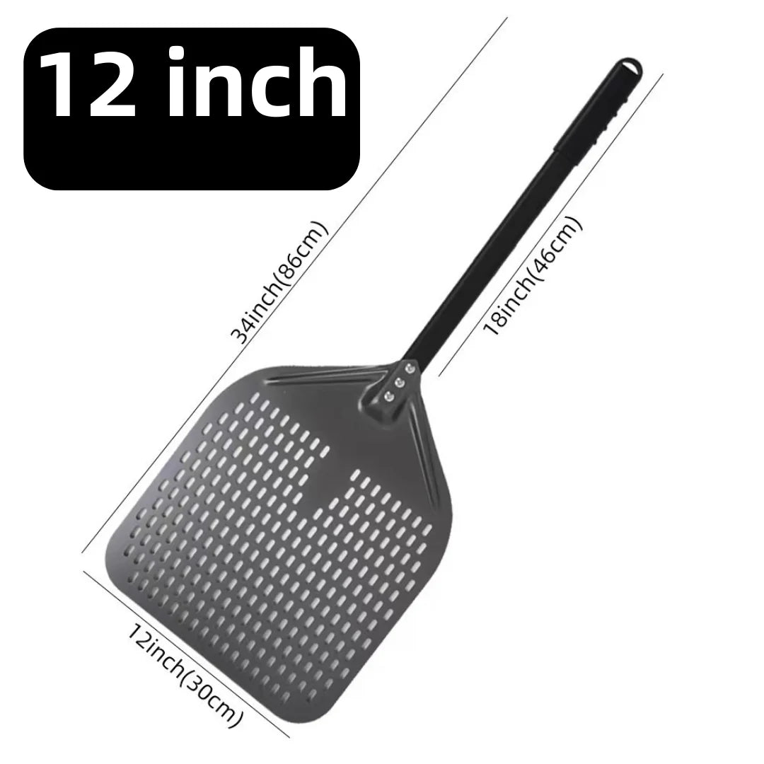 Home Kitchen: Pizza Shovel: Big Perforated Shovel Paddle - Multiple Sizes from 10 to 16 Inch