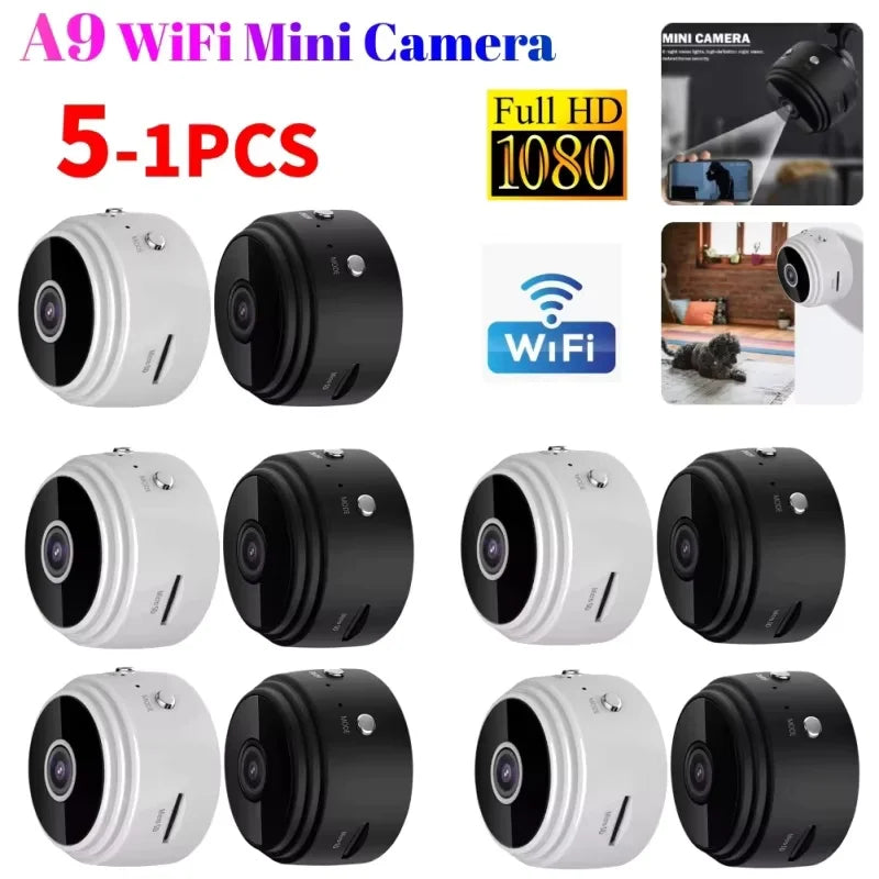 Mini Camera WiFi Wireless A9 Monitoring Security Protection Remote Monitor Camcorders Video Surveillance Smart Home