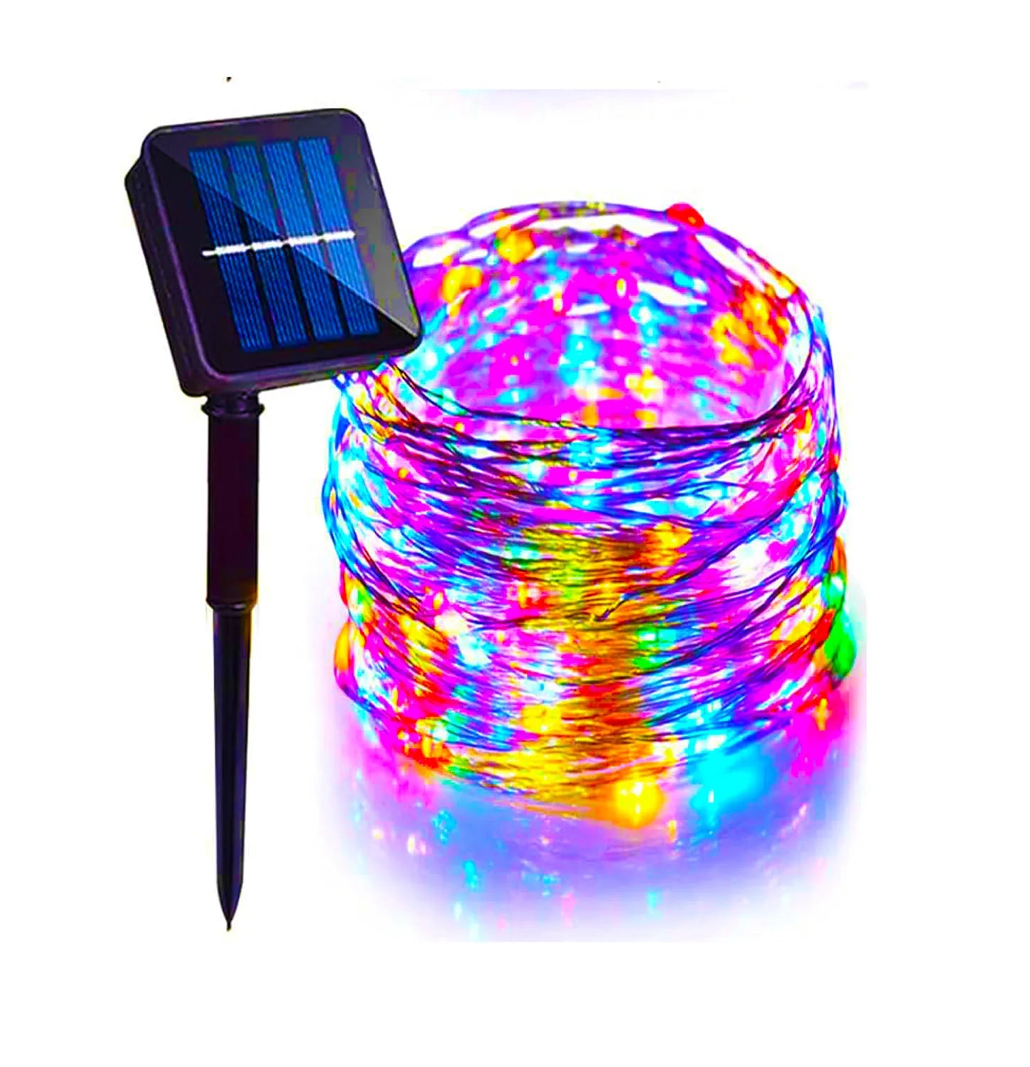 400 LED Solar-Powered Copper String Lights (4PCS) – Perfect for Christmas, Parties & Garden Decoration