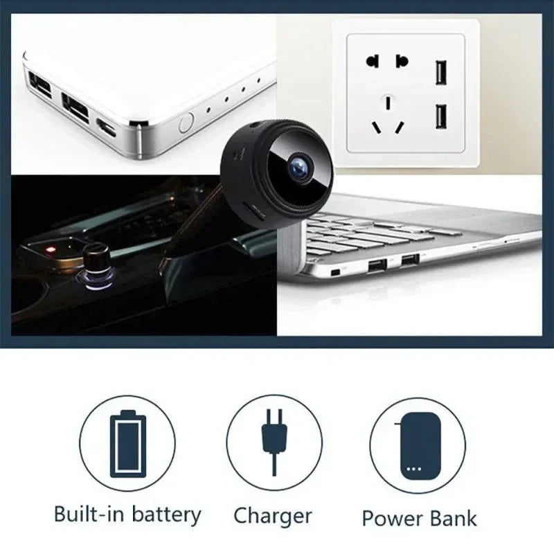 WiFi Camera – Mini Xiaomi A9 - 1080P HD Wireless Security Monitor with Night Vision & Remote Access