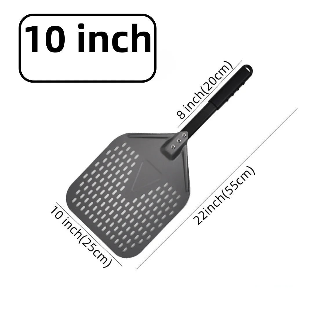 Home Kitchen: Pizza Shovel: Big Perforated Shovel Paddle - Multiple Sizes from 10 to 16 Inch