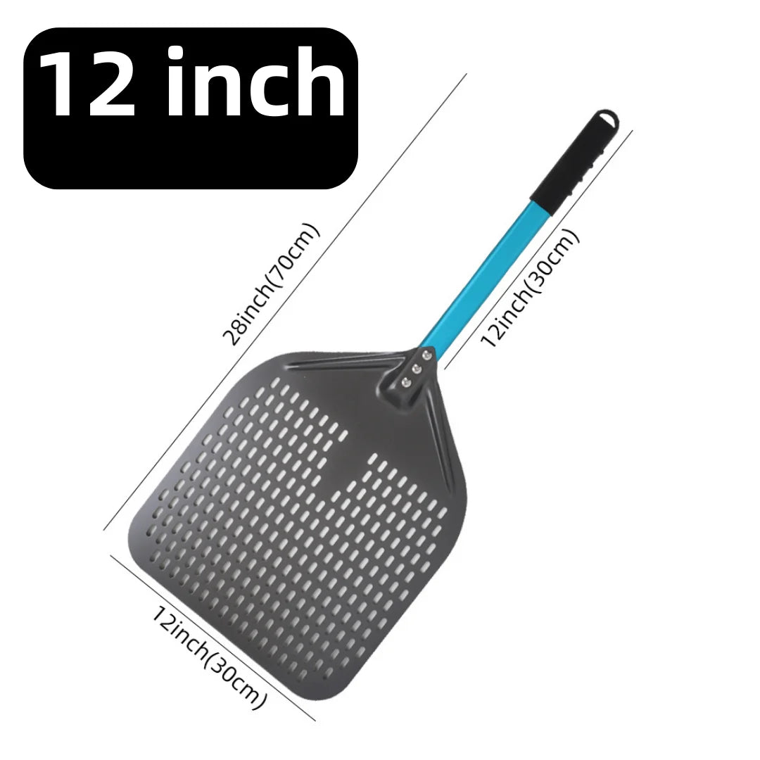 Home Kitchen: Pizza Shovel: Big Perforated Shovel Paddle - Multiple Sizes from 10 to 16 Inch