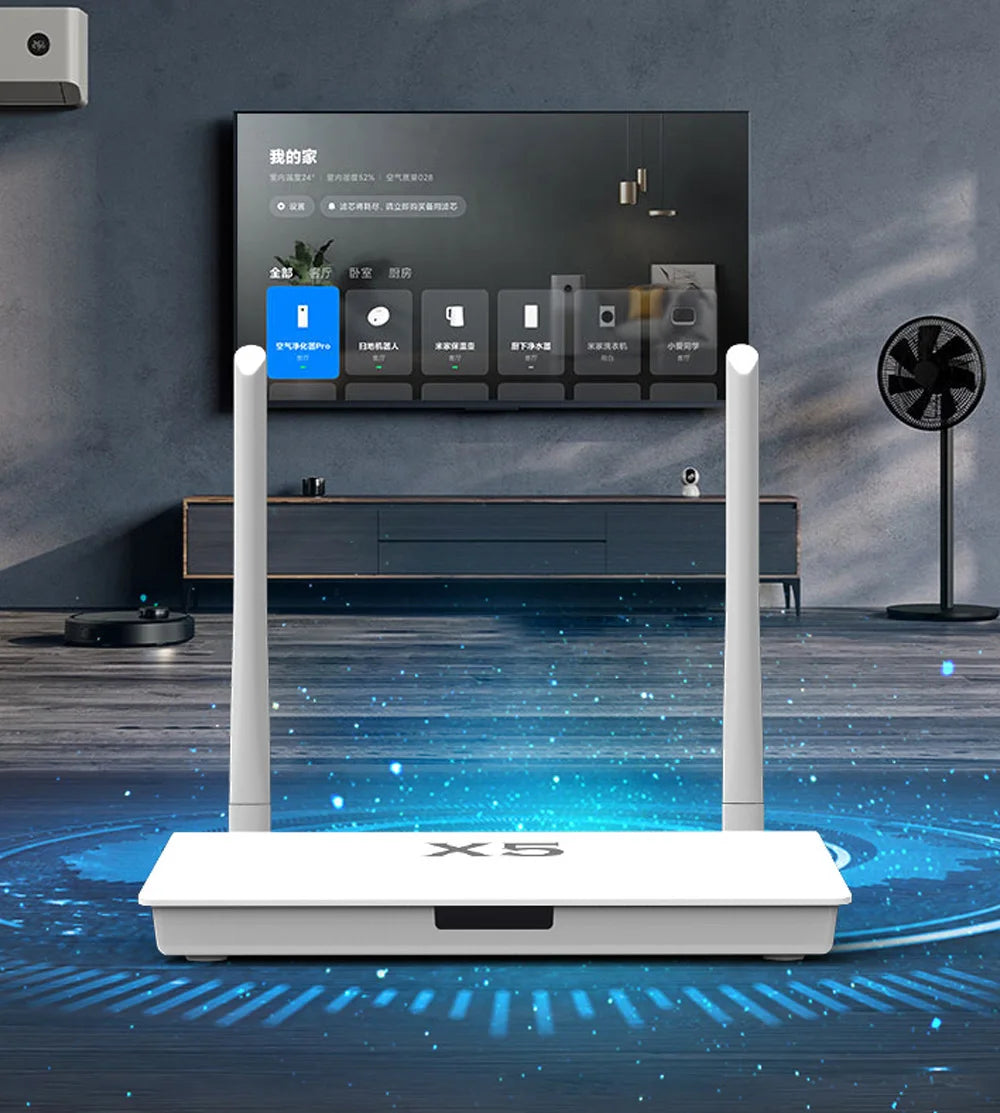 X5 ZigBee Gateway Hub by Tuya – Enhanced Signal, Wired/Bluetooth Smart Home Bridge for Villas