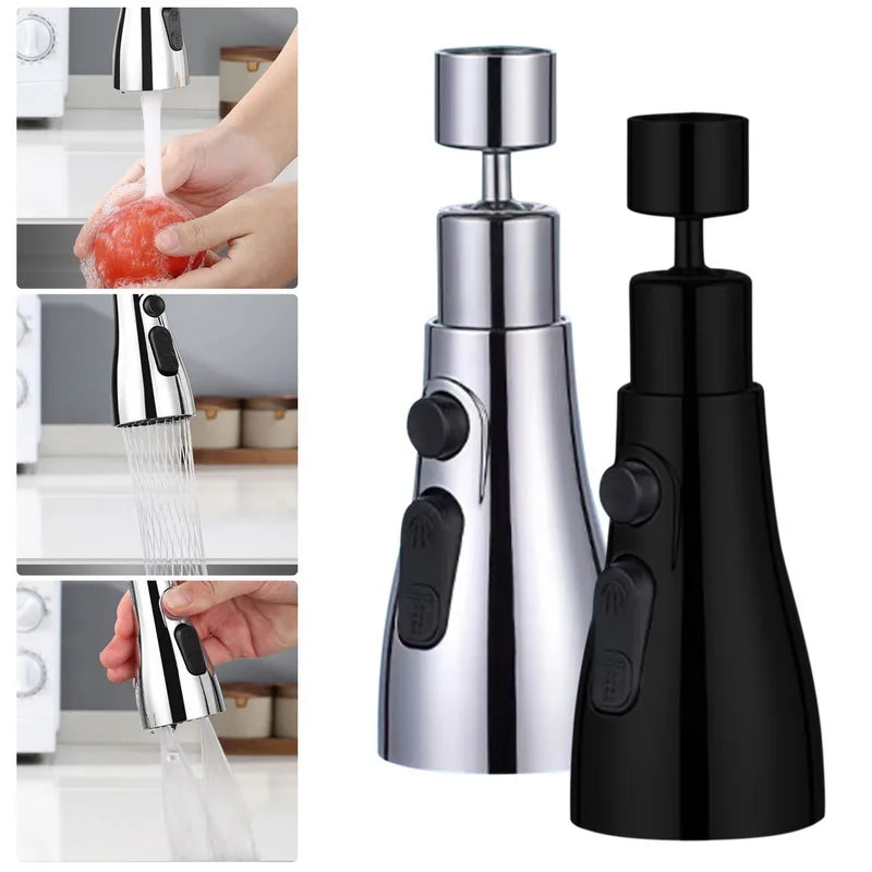 Home Kitchen: Faucet Aerator: Anti-Splash - Universal 360° Rotate - Faucet Extender/Aerator