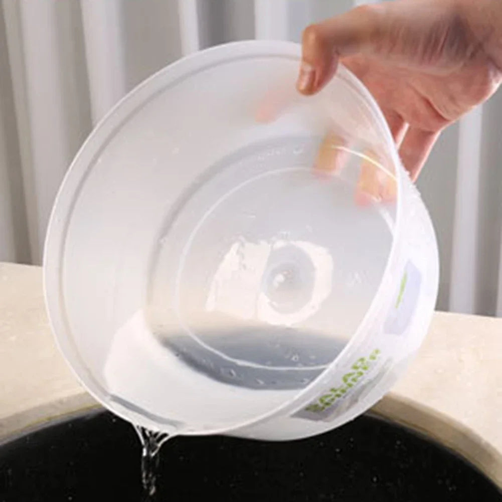 Kitchen-Multifunctional Salad Spinner & Lettuce Dryer – Manual Vegetable Drainer & Crisper Strainer