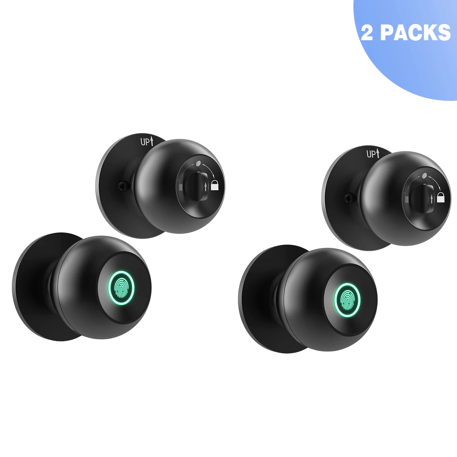 Bluetooth Smart Door Lock by CIEPOJIET – Keyless Fingerprint & Tuya App Unlock