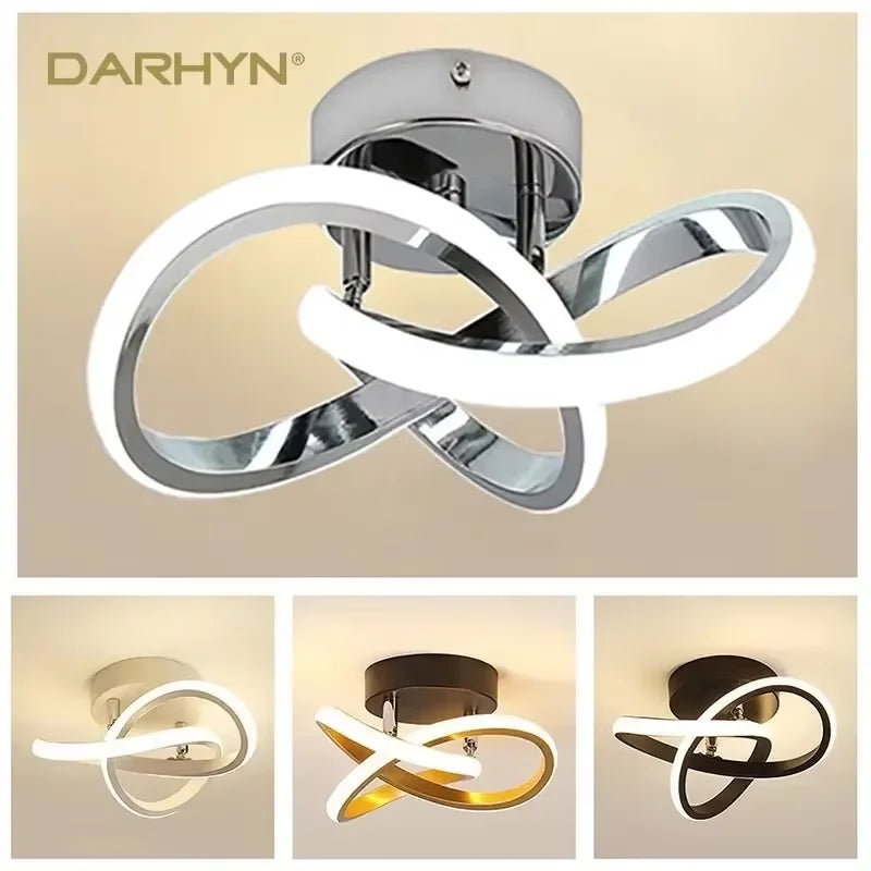 LED Ceiling Lights-Strip Aisle, Modern Lamps, Minimalist Living Room, Balcony, Entrance, Staircase, Led Luster Fixtures