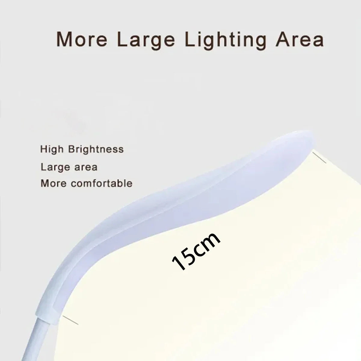 LED Desk Lamp - USB Charging – Portable Touch Control Reading Light with Eye-Caring Features
