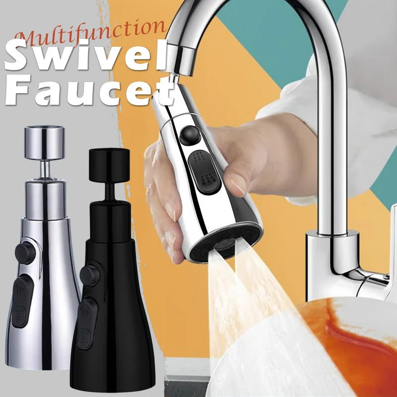 Home Kitchen: Faucet Aerator: Anti-Splash - Universal 360° Rotate - Faucet Extender/Aerator