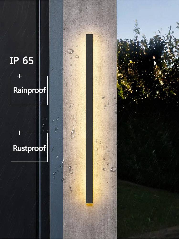LED Strip Lighting-Outdoor Waterproof Wall Lamp LED Strip Background, Wall Lamp, Stair Garden Lamp, IP65 Wall Lights