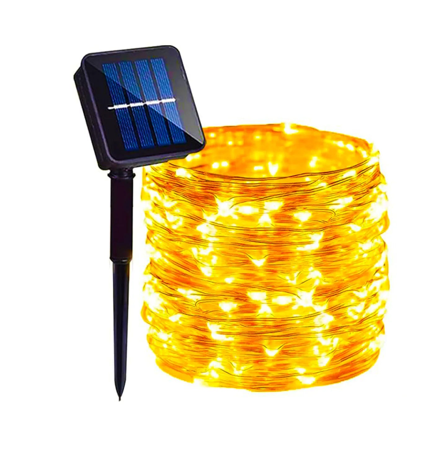 Outdoor Lighting: LED Light Strings - Solar Powered - Waterproof - Fairy Lights - Garden - Garland