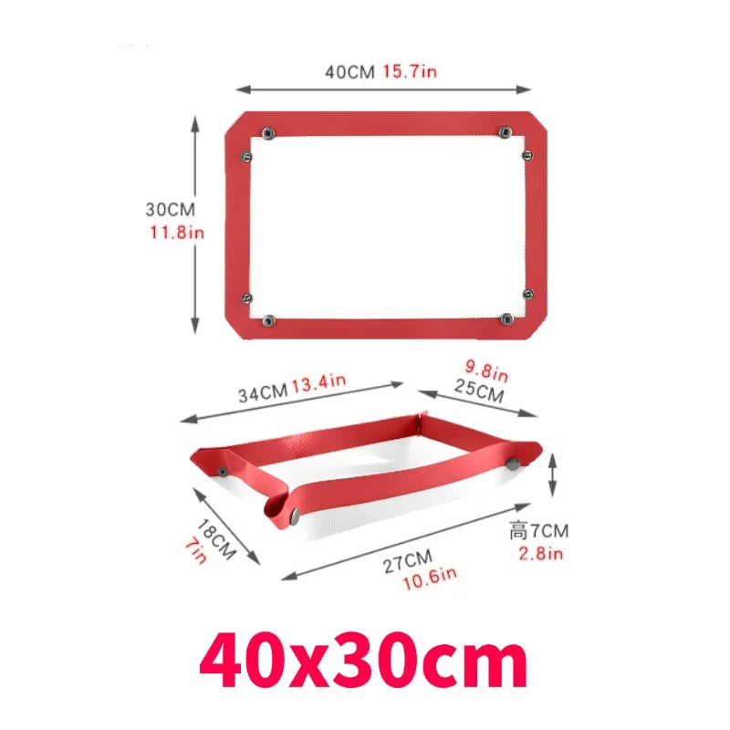 Baking Mat-Silicone Kneading Pad Dough Mat Pizza Cake Dough Maker Kitchen Cooking Grill Non-Stick Gadgets Bakeware Pastry Mat