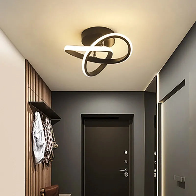 LED Ceiling Lights-Strip Aisle, Modern Lamps, Minimalist Living Room, Balcony, Entrance, Staircase, Led Luster Fixtures