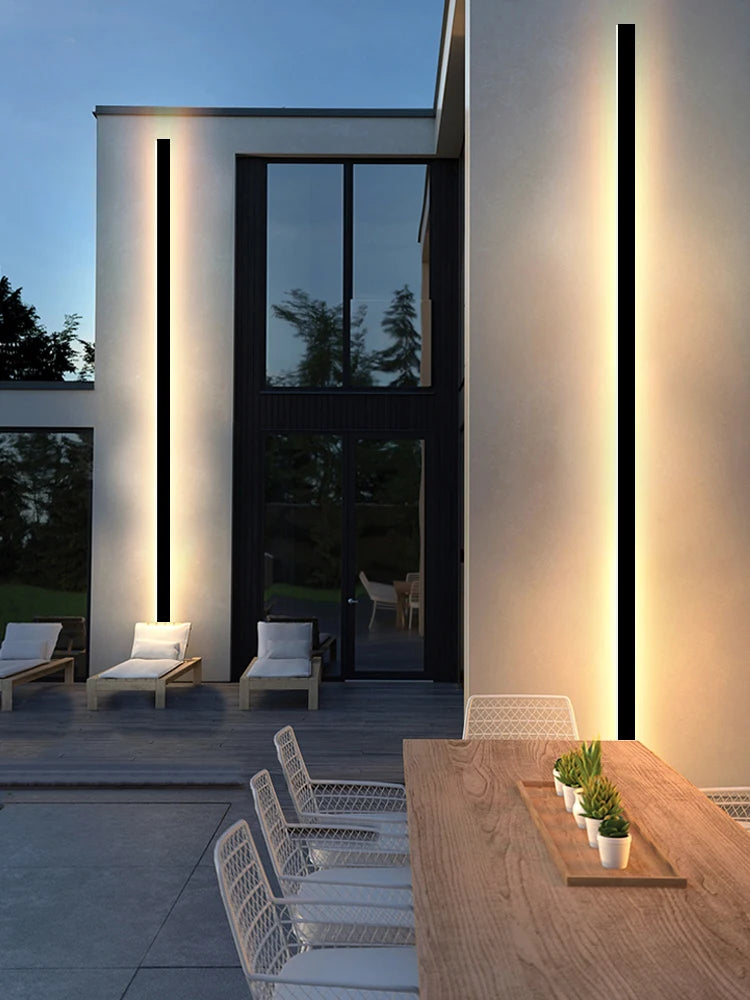 LED Strip Lighting-Outdoor Waterproof Wall Lamp LED Strip Background, Wall Lamp, Stair Garden Lamp, IP65 Wall Lights