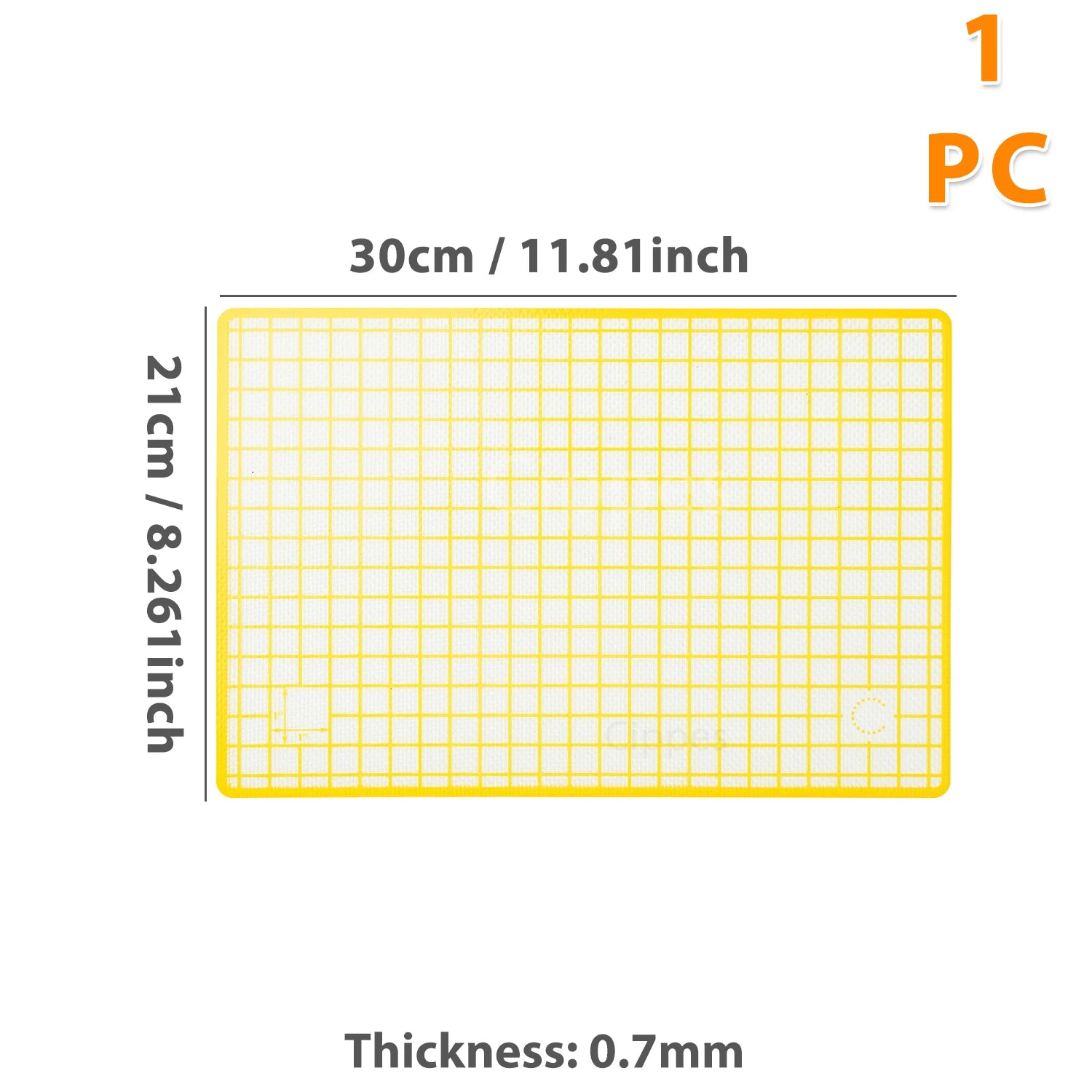 Baking Mat, Non-Stick, Reusable, Silicone–for Oven, 2 Sizes 30/42cm, Heat Resistant, Bakeware Sheets - 1PC, 2PCS