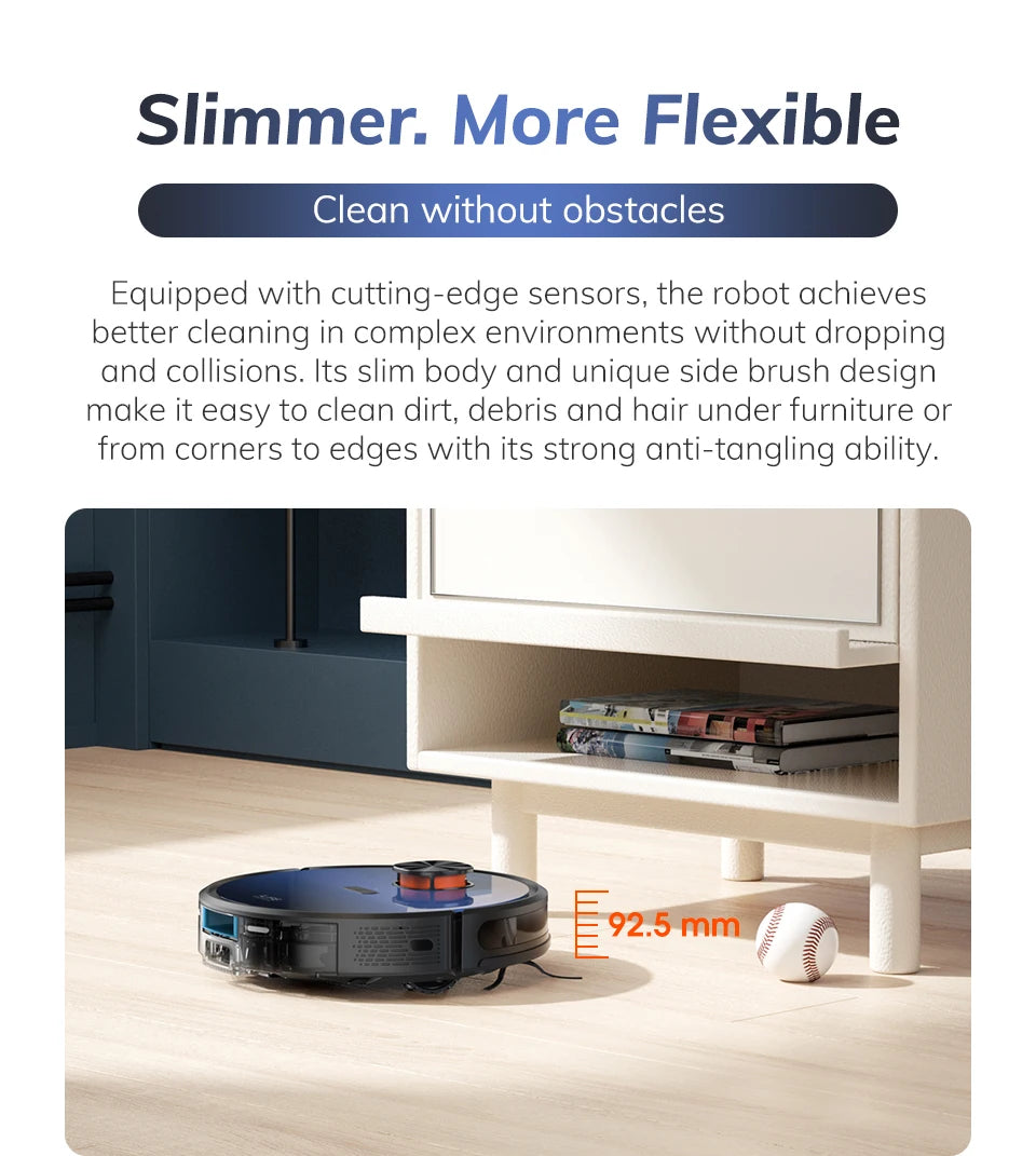 Vacuum - LDS Robot Vacuum Cleaner with ILIFE T10s – Powerful 3000Pa Suction & Remote App