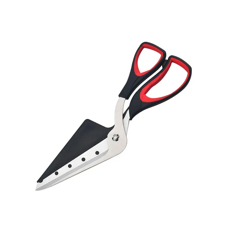 Home Kitchen: Pizza Cutter: Scissors - Detachable Sharp Stainless Steel Blade - Optional Spatula