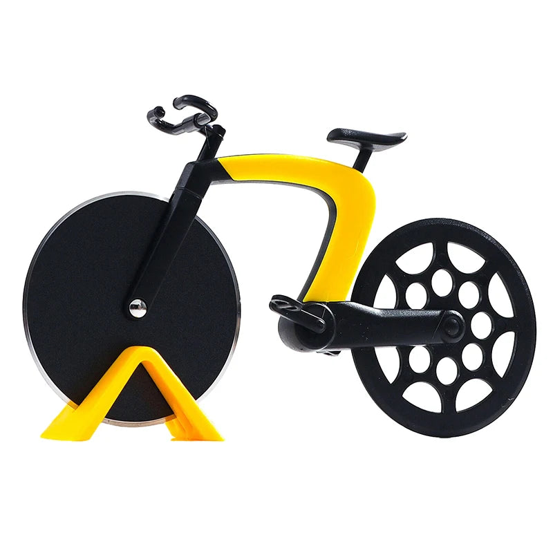 Pizza Cutter-Stainless Steel, Bicycle Shape, Wheel Bike Roller, Pizza Slicer, Pizza Cutting, Kitchen Tools